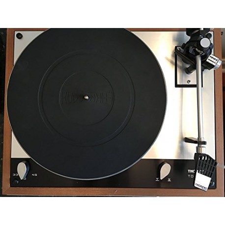 Hudson Hi-Fi Turntable Platter Mat – Audiophile Grade Silicone Rubber Design Universal to all LP Vinyl Record Players