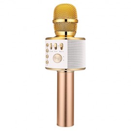 BONAOK Wireless Bluetooth Karaoke Microphone,3-in-1 Portable Hand microphone Speaker
