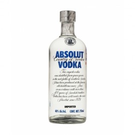 Vodka Absolut 750ml, caja con 12 botellas