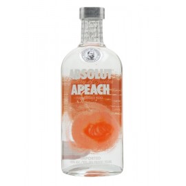 Vodka Absolut Apeach 750ml, Caja Con 12 Botellas