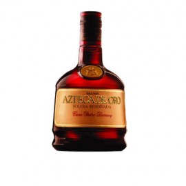 Brandy Azteca de Oro 700ml, Caja con 12 Botellas
