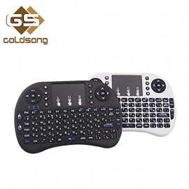 Rii i8+ 2.4GHz Mini Wireless Keyboard with Touchpad Mouse,LED Backlit,Rechargable Li-ion Battery