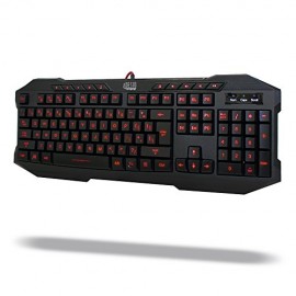 Adesso EasyTouch135 - 3-Color Illuminated Gaming Keyboard - AKB-135EB