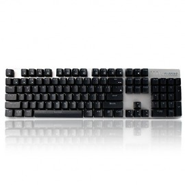 Ajazz RGB Mechanical Gaming Keyboard with Blue Swithch, AK52 USB Wired Backit 104 Classic Layout